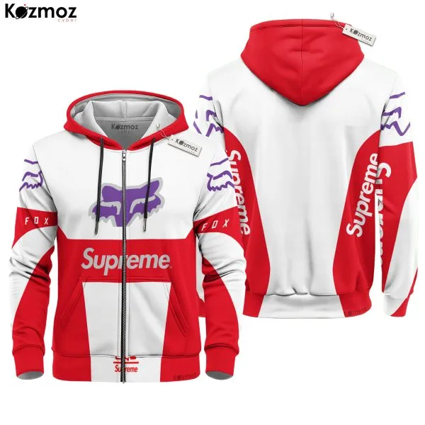 Supreme x Fox Racing Moto Jersey Race Suit Uniform - Motocross Racing Team - - Image 3