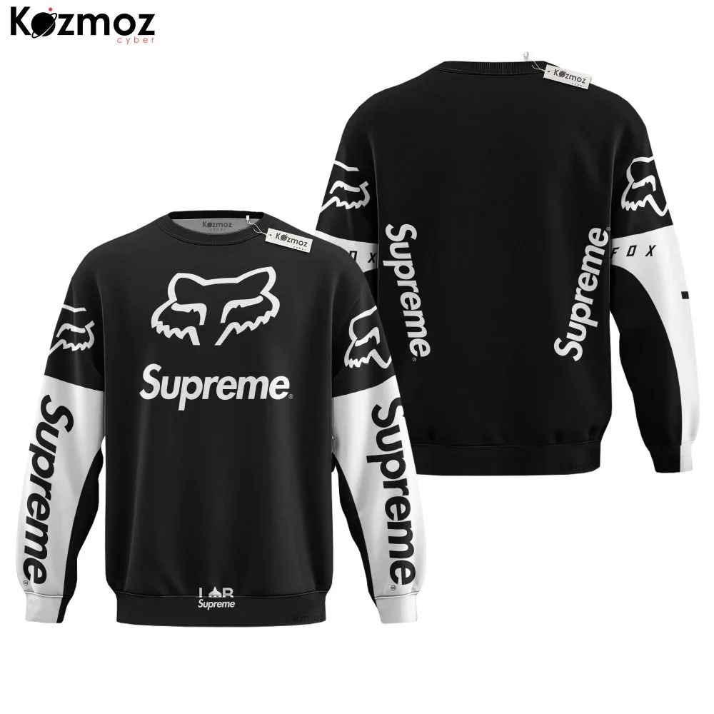 Supreme x Fox Racing Moto Jersey Red - Motocross Racing Team - - Image 4