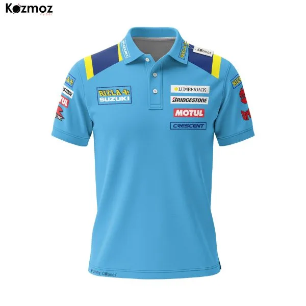 Alternative view of Suzuki Rizla Racing Polo - MotoGP Teamwear Shirt