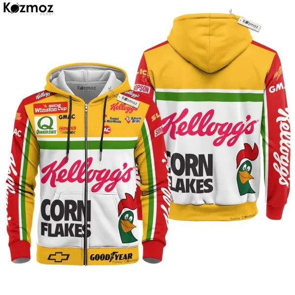 Terry Labonte Racing Firesuit Costume Kellogg's 1996 Collection - Hendrick Motorsports NASCAR Racing Team - Image 3