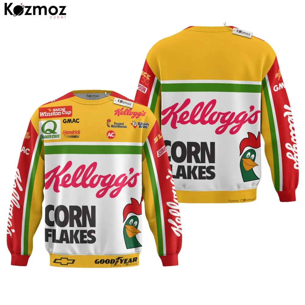 Terry Labonte Racing Firesuit Costume Kellogg's 1996 Collection - Hendrick Motorsports NASCAR Racing Team - Image 4