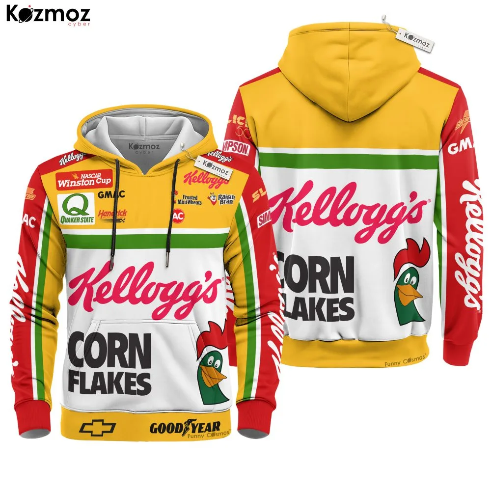 Terry Labonte Racing Firesuit Costume Kellogg's 1996 Collection - Hendrick Motorsports NASCAR Racing Team - Image 2