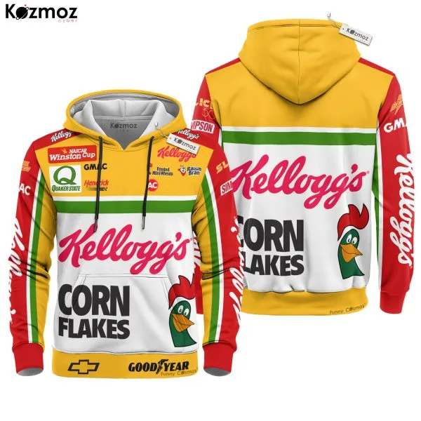 Terry Labonte Racing Firesuit Costume Kellogg's 1996 Collection - Hendrick Motorsports NASCAR Racing Team - Image 2