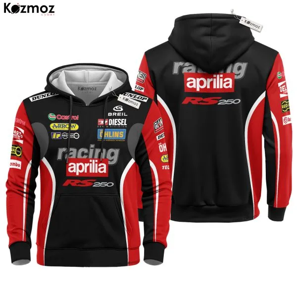 Alternative view of Tetsuya Harada Aprilia RSV 250 1998 Racing Costume Aprilia Factory Racing Team