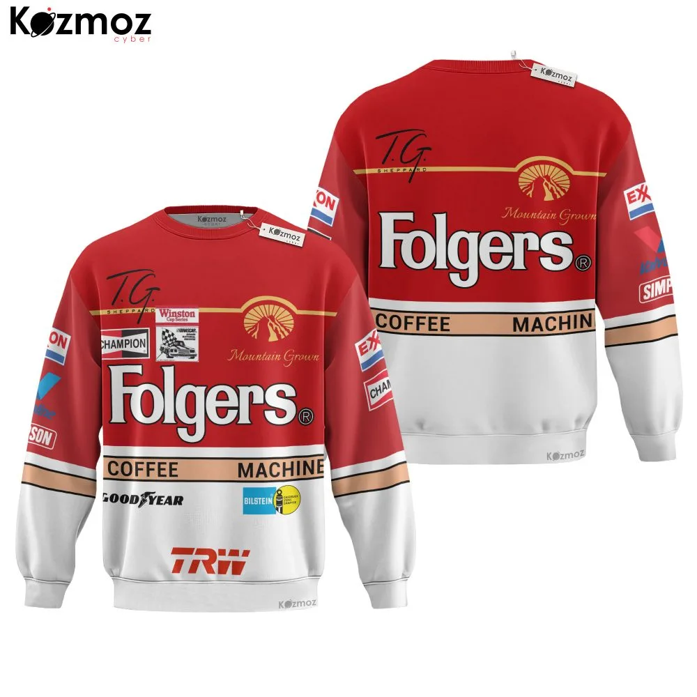 Tim Richmond Racing Suit Folgers Coffee 1985 Collection - NASCAR Racing Team - Image 4
