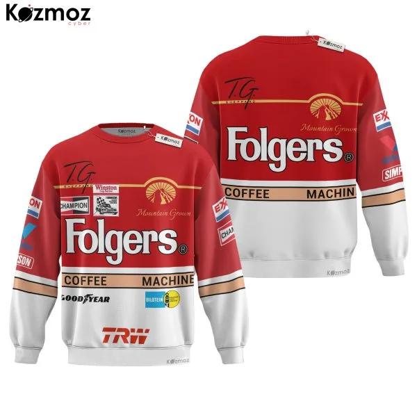 Tim Richmond Racing Suit Folgers Coffee 1985 Collection - NASCAR Racing Team - Image 4
