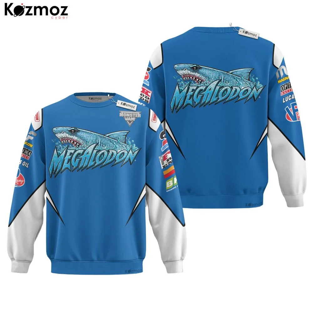 Todd Leduc Megalodon Racing Costume Collection - Monster Jam Racing Team - - Image 4
