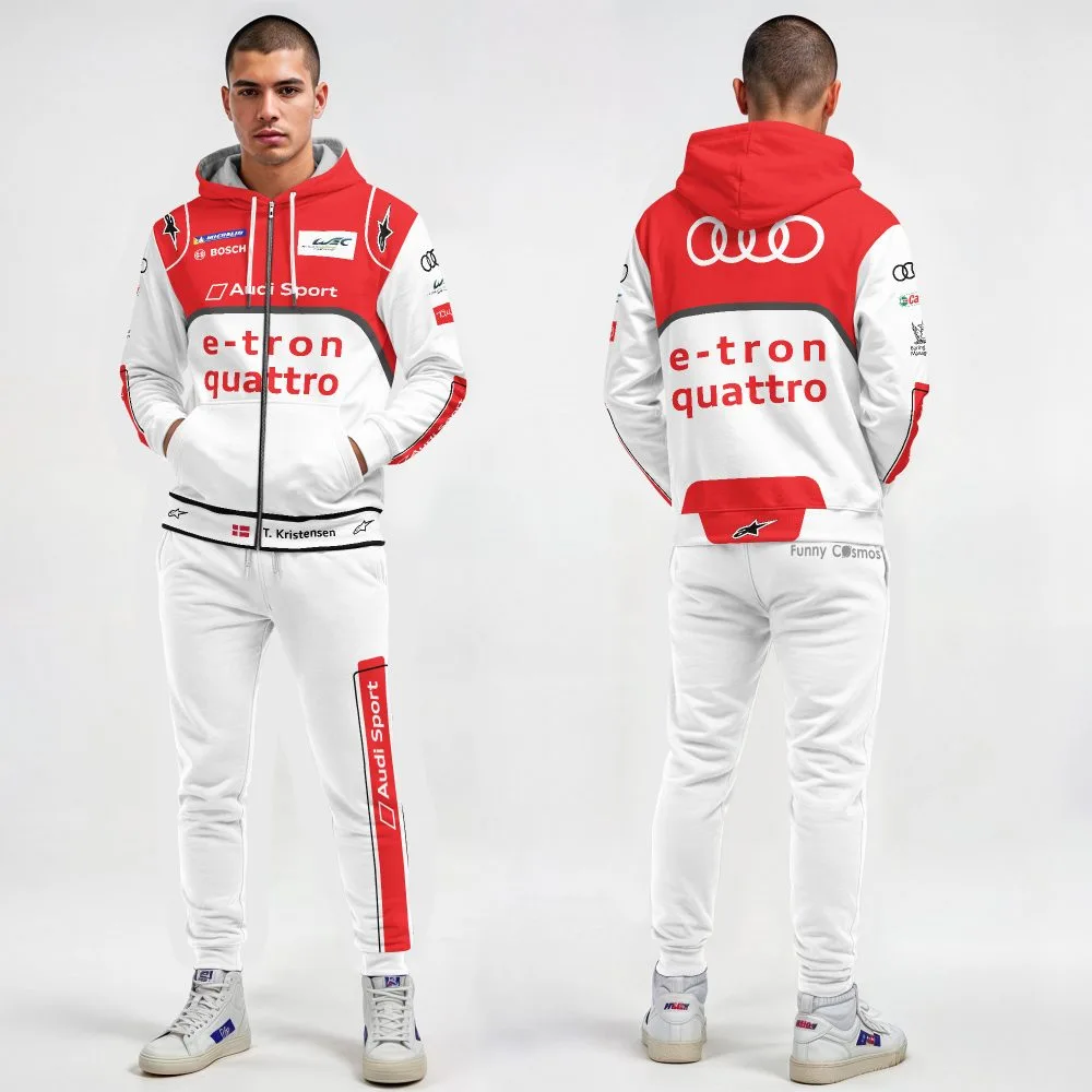 Tom Kristensen Legends Audi's 24 Hours of Le Mans WEC 2013 Custom Racing suit - Image 6