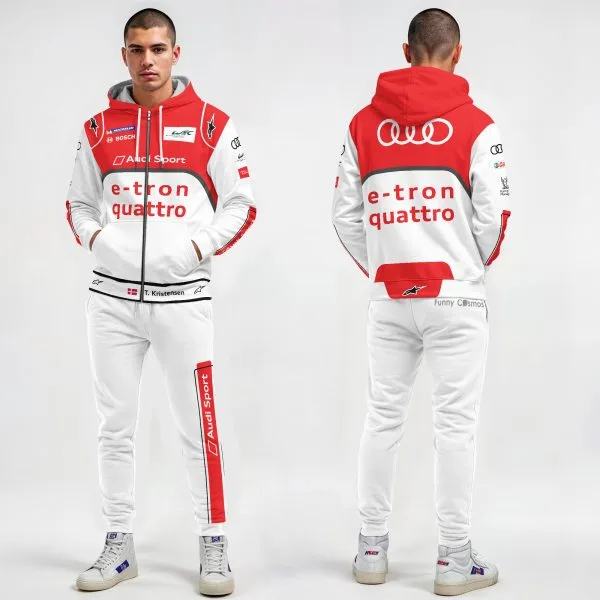 Tom Kristensen Legends Audi's 24 Hours of Le Mans WEC 2013 Custom Racing suit - Image 6