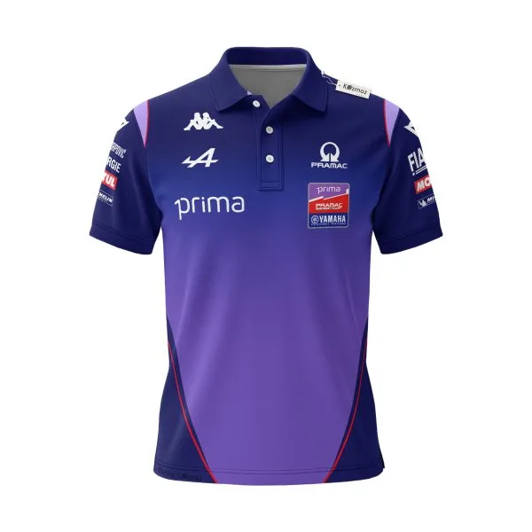 Alternative view of Toprak Razgatlioglu MotoGP Thailand 2026 Custom Polo Shirt