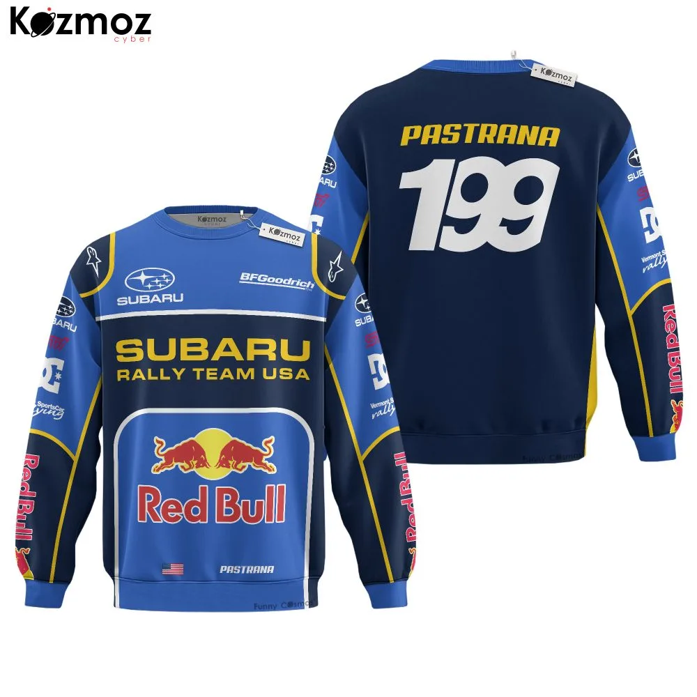Travis Pastrana Racing Costume Suit 2021 Subaru Rally Team - Image 4