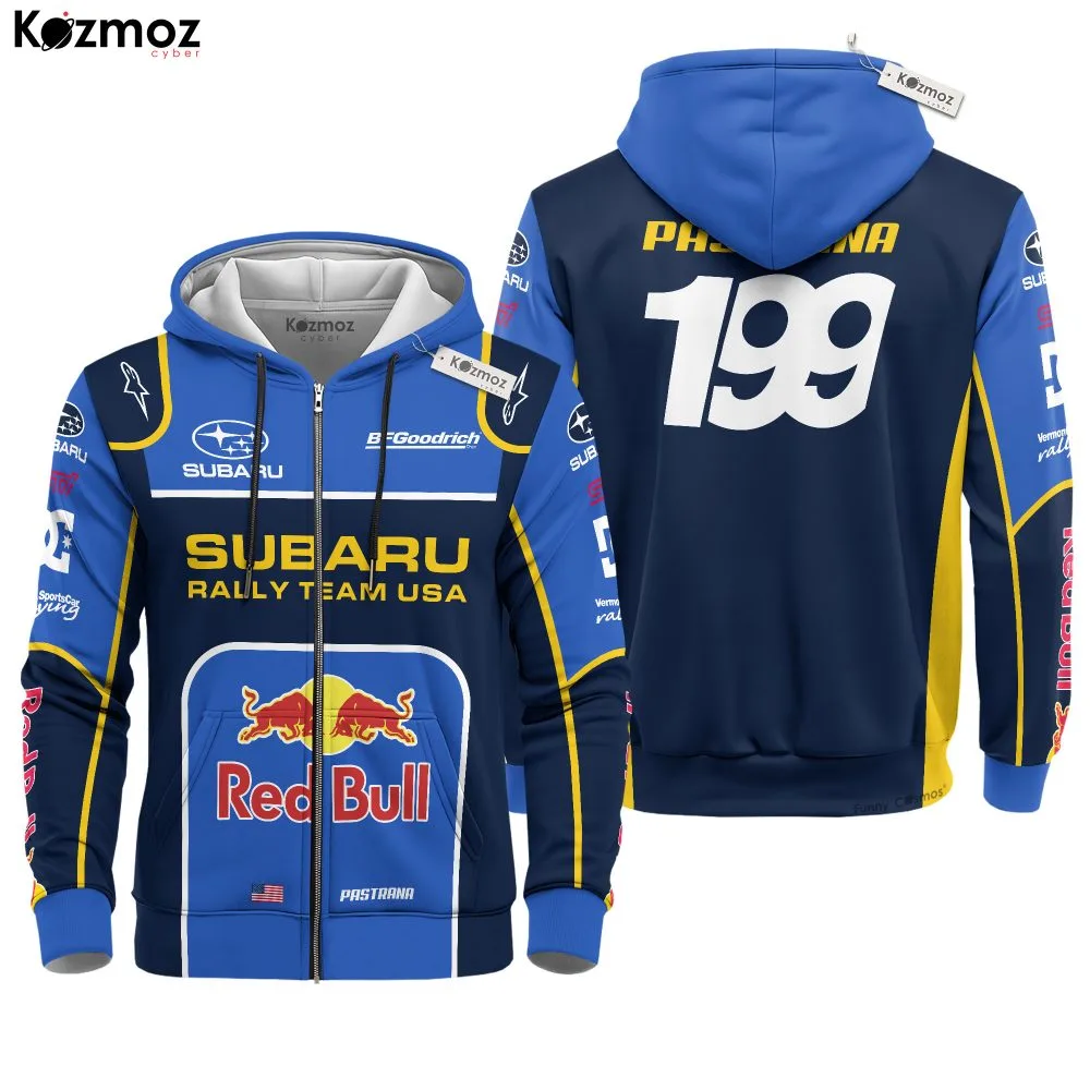 Travis Pastrana Racing Costume Suit 2021 Subaru Rally Team - Image 3