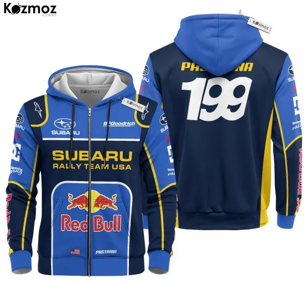 Travis Pastrana Racing Costume Suit 2021 Subaru Rally Team - Image 3
