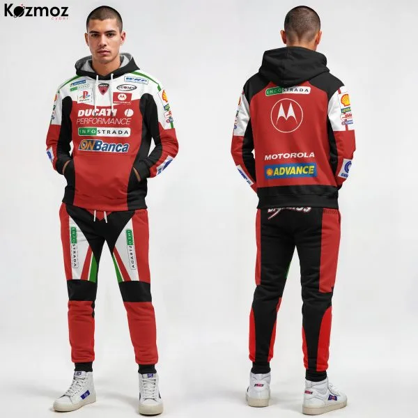 Troy Bayliss Racing Costume 2002 - Ducati Infostrada WSBK Team