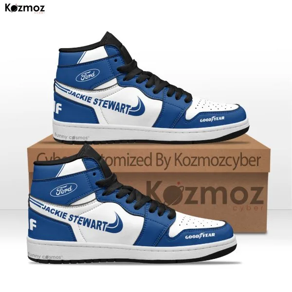 Tyrrell Jackie Stewart Custom Shoes Ford-Cosworth 003 Livery 1971 Racing Shoes