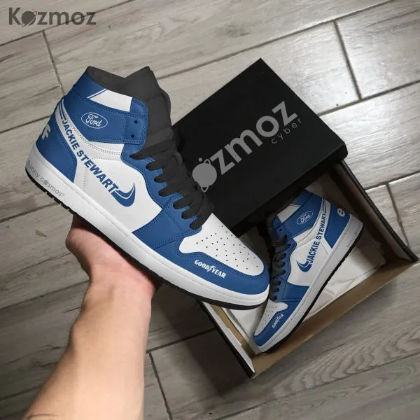 Tyrrell Jackie Stewart Custom Shoes Ford-Cosworth 003 Livery 1971 Racing Shoes - Image 3