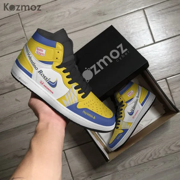 Valentino Rossi Custom Shoes Honda NSR500 Livery 2001 Racing Shoes - Image 4