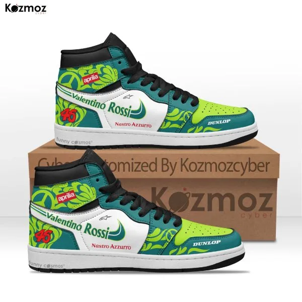 Valentino Rossi Custom Shoes RS250 Livery 1999 Racing Shoes