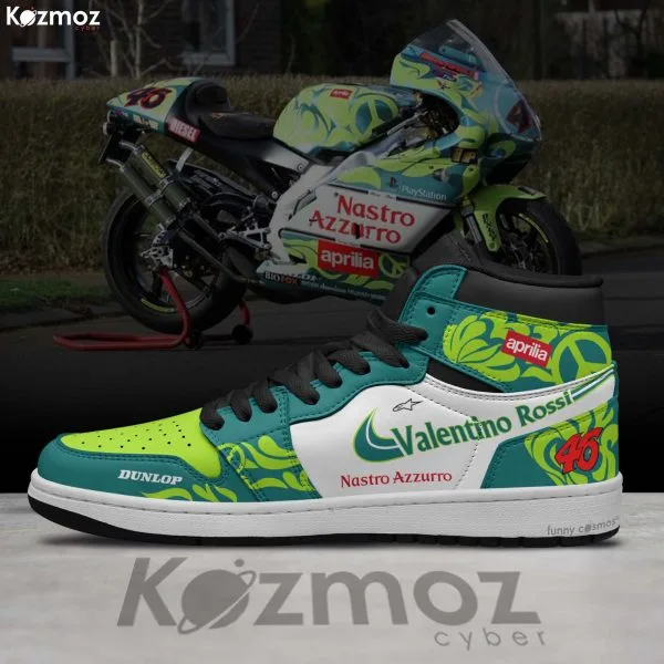 Alternative view of Valentino Rossi Custom Shoes RS250 Livery 1999 Racing Shoes
