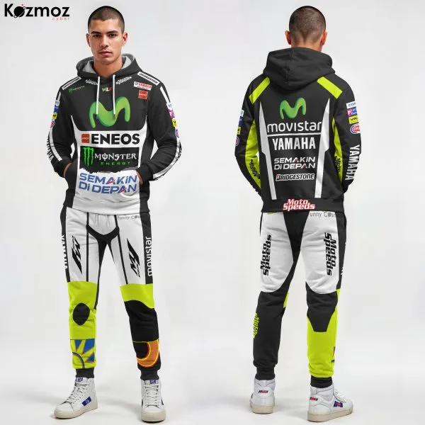 Valentino Rossi Leather Racing Suit 2015 Collection - Yamaha MotoGP Racing Team