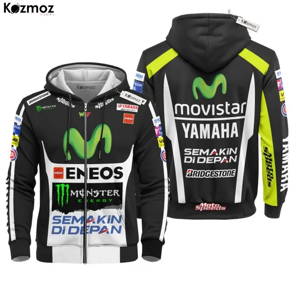 Valentino Rossi Leather Racing Suit 2015 Collection - Yamaha MotoGP Racing Team - Image 3