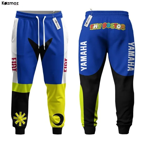 Valentino Rossi Racing Costume FIAT Yamaha MotoGP 2008 Leather Race Suit - Yamaha MotoGP Racing Team - Image 5