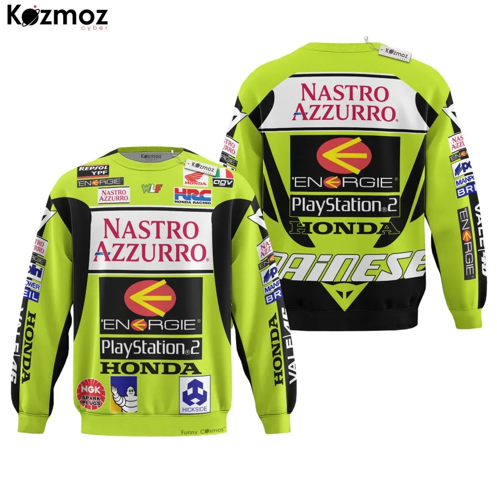 Valentino Rossi Racing Costume MotoGP 2001 Collection - Yamaha MotoGP Racing Team - Image 4