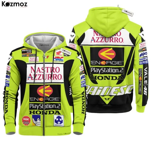 Valentino Rossi Racing Costume MotoGP 2001 Collection - Yamaha MotoGP Racing Team - Image 3