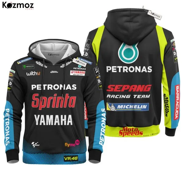 Alternative view of Valentino Rossi Racing Suit Petronas 2021 Collection - Yamaha MotoGP Racing Team