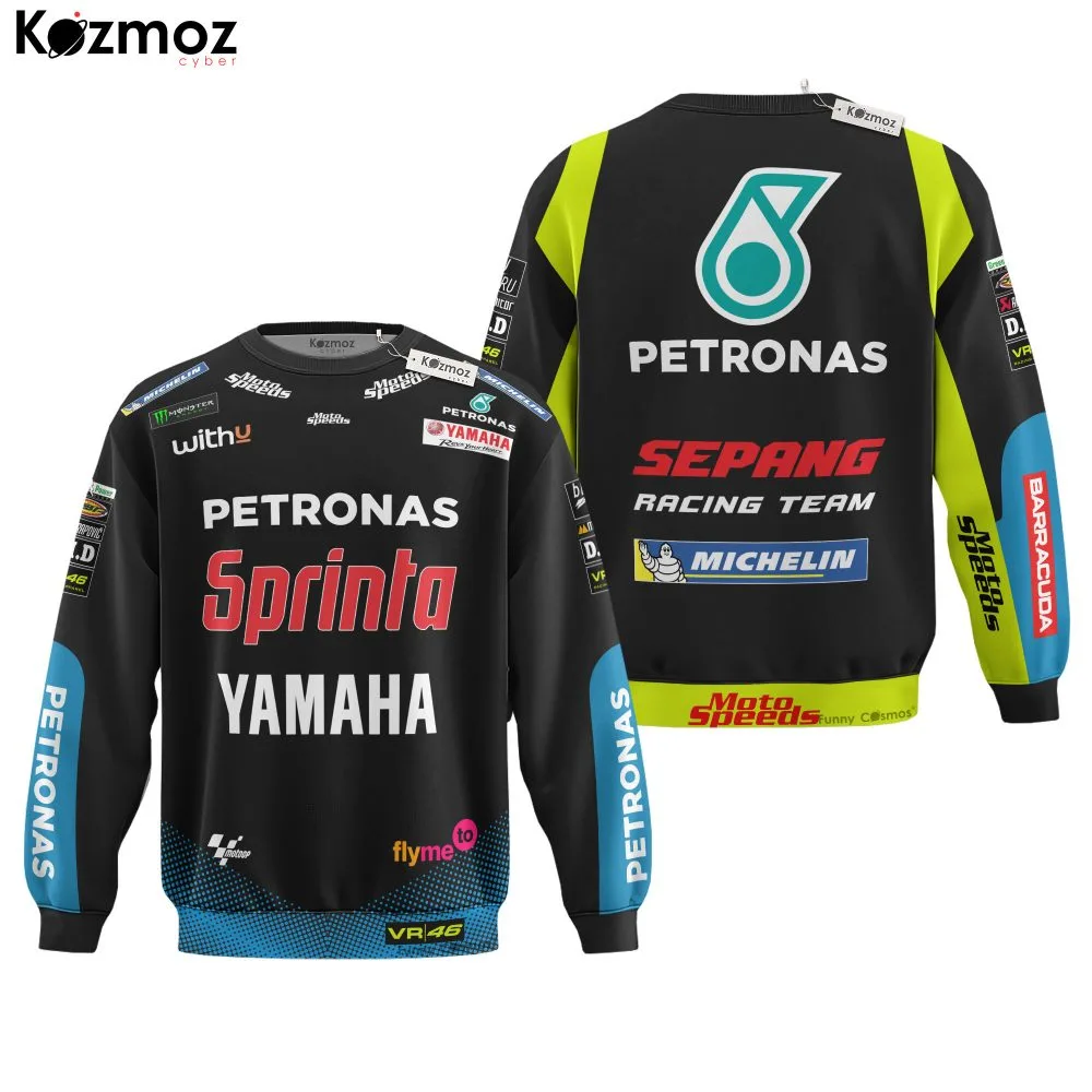 Valentino Rossi Racing Suit Petronas 2021 Collection - Yamaha MotoGP Racing Team - Image 4