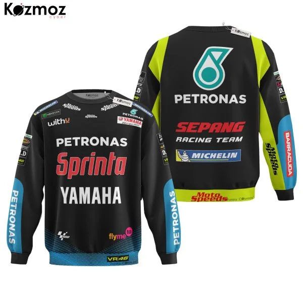 Valentino Rossi Racing Suit Petronas 2021 Collection - Yamaha MotoGP Racing Team - Image 4