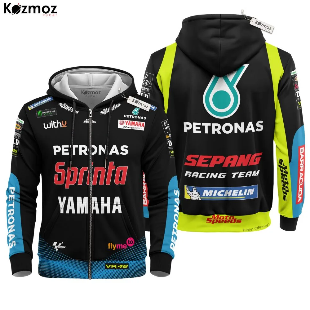 Valentino Rossi Racing Suit Petronas 2021 Collection - Yamaha MotoGP Racing Team - Image 3