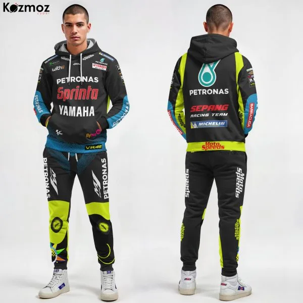 Valentino Rossi Racing Suit Petronas 2021 Collection - Yamaha MotoGP Racing Team