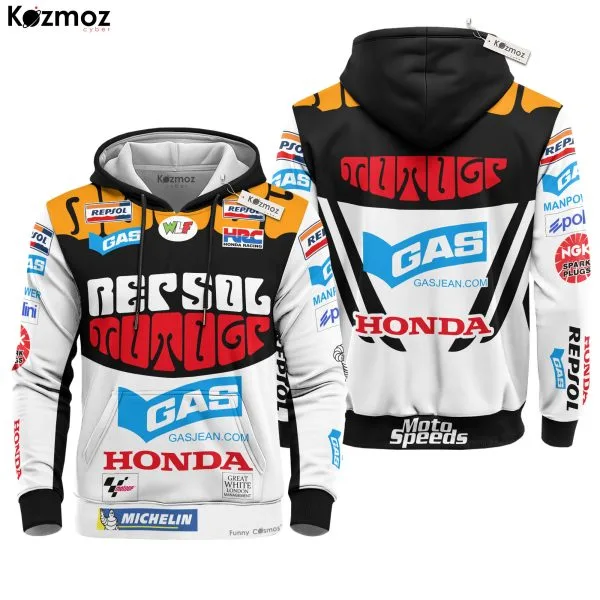 Alternative view of Valentino Rossi Racing Suit Repsol Honda Racing 2003 Collection - Repsol Honda MotoGP Team