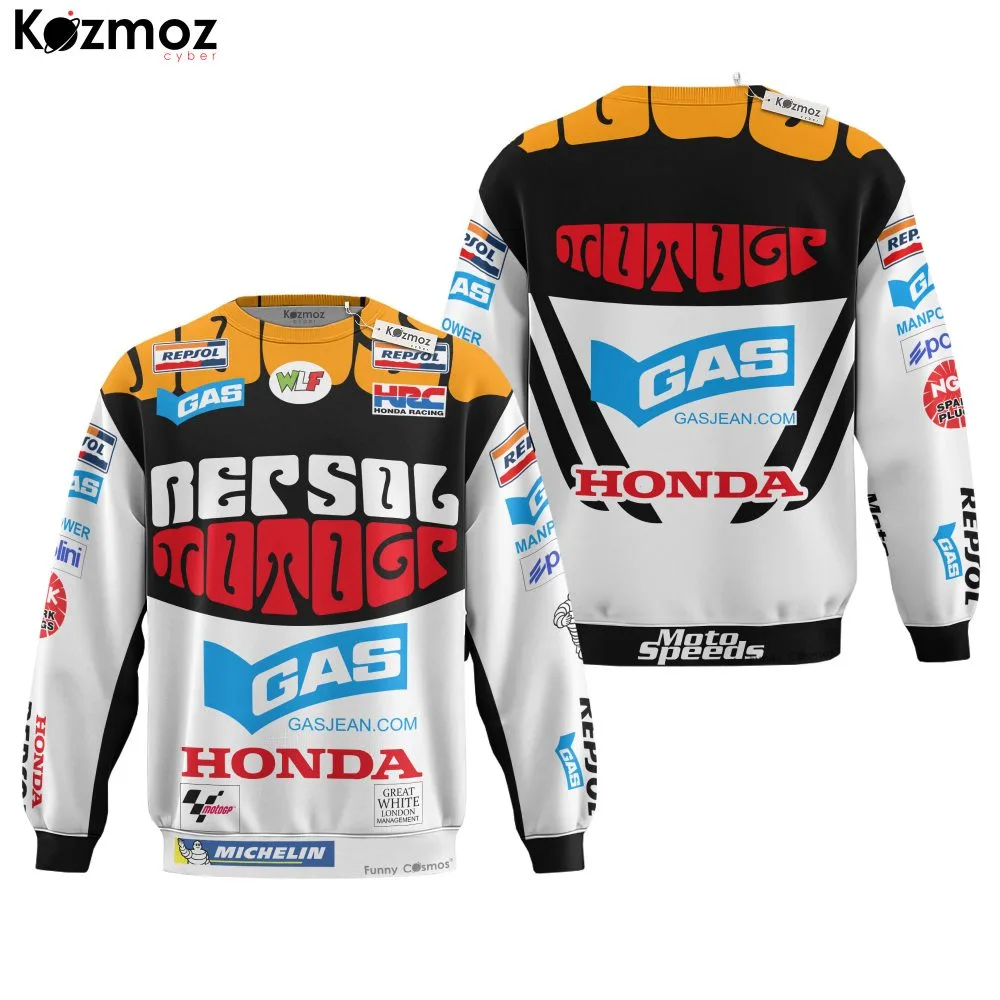 Valentino Rossi Racing Suit Repsol Honda Racing 2003 Collection - Repsol Honda MotoGP Team - Image 4