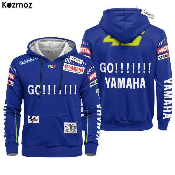 Alternative view of Valentino Rossi Racing Suit Yamaha MotoGP 2004 - Gauloises Yamaha Team