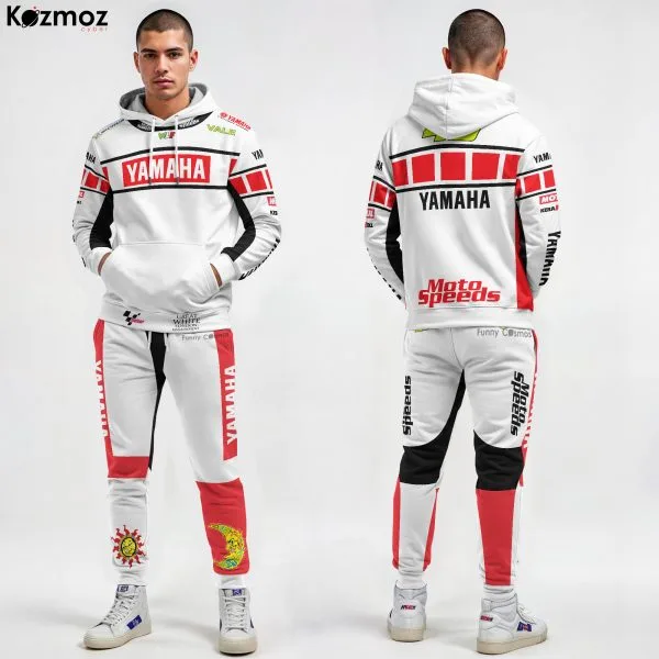 Valentino Rossi Replica Racing Suit Yamaha MotoGP 2005 Collection - Yamaha MotoGP Racing Team