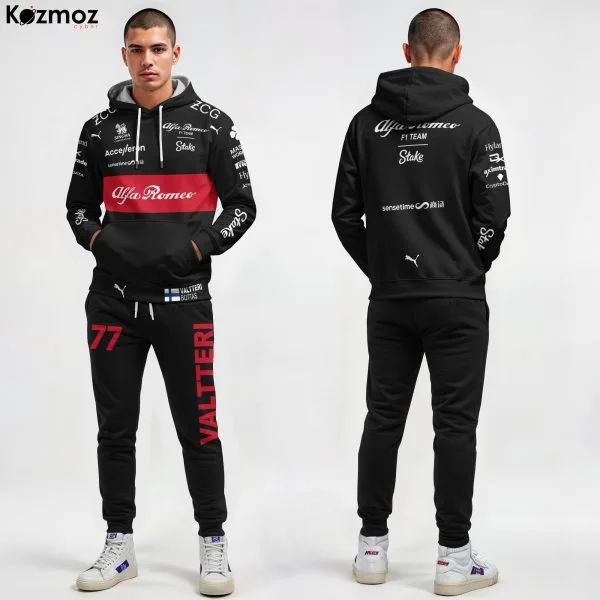 Valtteri Bottas Racing Costume 2023 Alfa Romeo Race Uniform Alfa Romeo Racing Team - 3