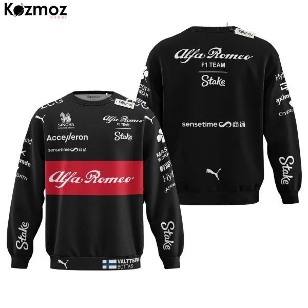 Valtteri Bottas Racing Costume 2023 Alfa Romeo Race Uniform Alfa Romeo Racing Team - Image 4