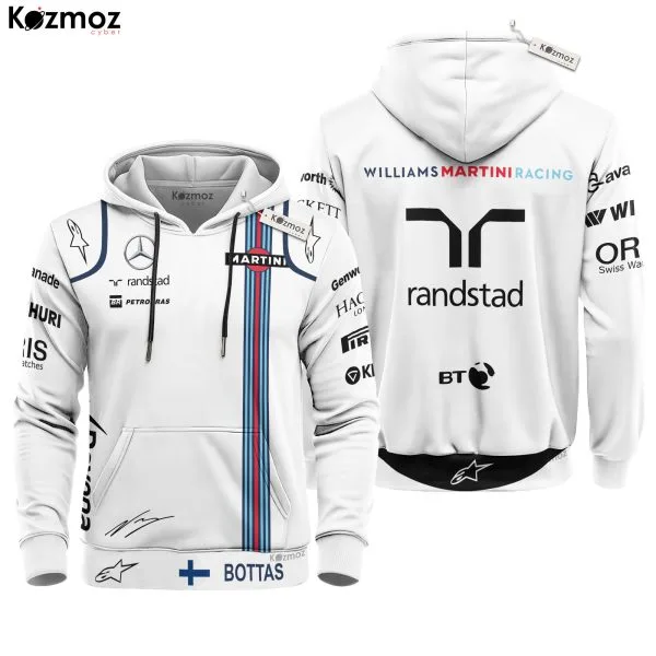 Alternative view of Valtteri Bottas Racing Costume Signed Williams Racing Team