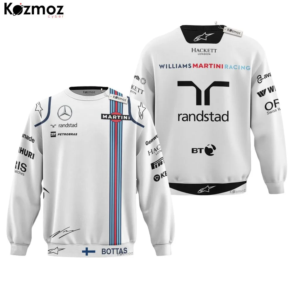Valtteri Bottas Racing Costume Signed Williams Racing Team - Image 4