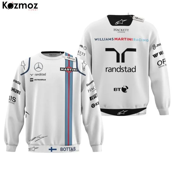 Valtteri Bottas Racing Costume Signed Williams Racing Team - Image 4