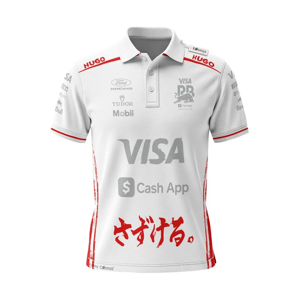 VCA RB F1 Special Edition GP Japan 2026 Custom Polo Shirt - Image 2