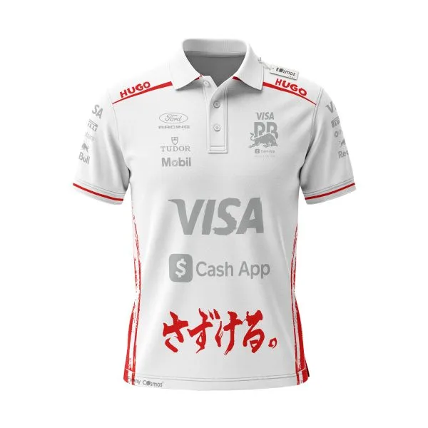 Alternative view of VCA RB F1 Special Edition GP Japan 2026 Custom Polo Shirt
