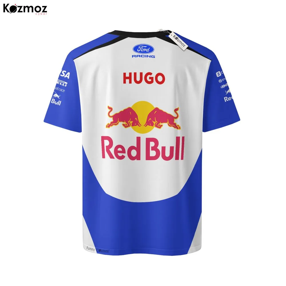 Visa Cash App Racing Bulls Team 2026 HUGO Custom Racing T-Shirt - Image 3