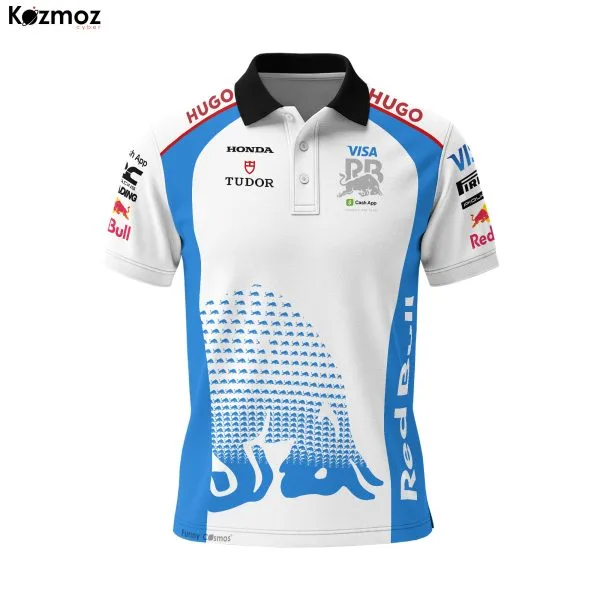 Alternative view of Visa Cash App RB Racing Polo Shirt 2025 Alpha RB Polo Team