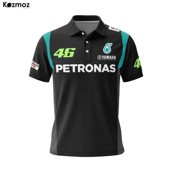 Alternative view of VR46 Polo Shirt 2021 - PETRONAS Yamaha SRT Racing Team