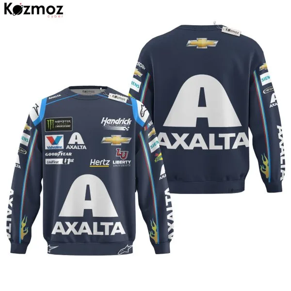 William Byron Shirt Hoodie Racing Uniform Clothes Nascar Sweatshirt Zip Hoodie Sweatpant - Image 4