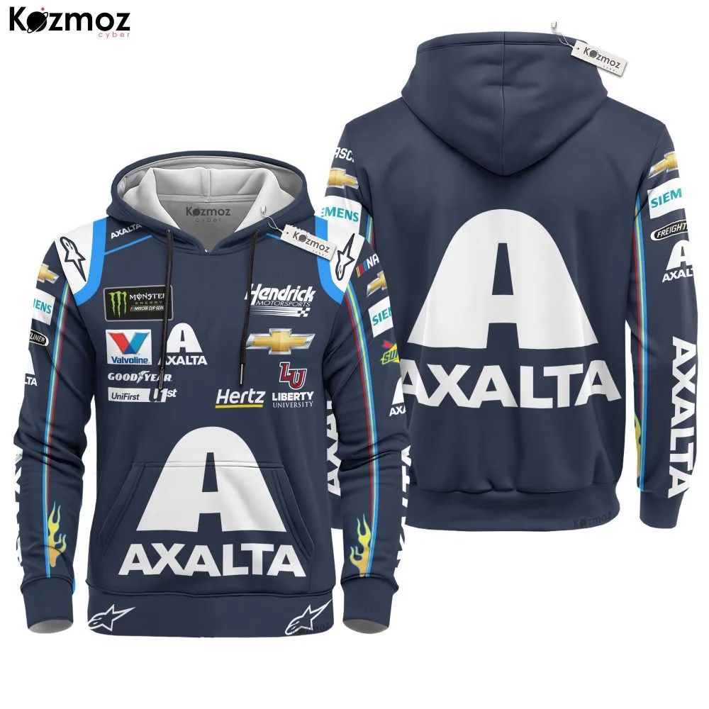 William Byron Shirt Hoodie Racing Uniform Clothes Nascar Sweatshirt Zip Hoodie Sweatpant - Image 3