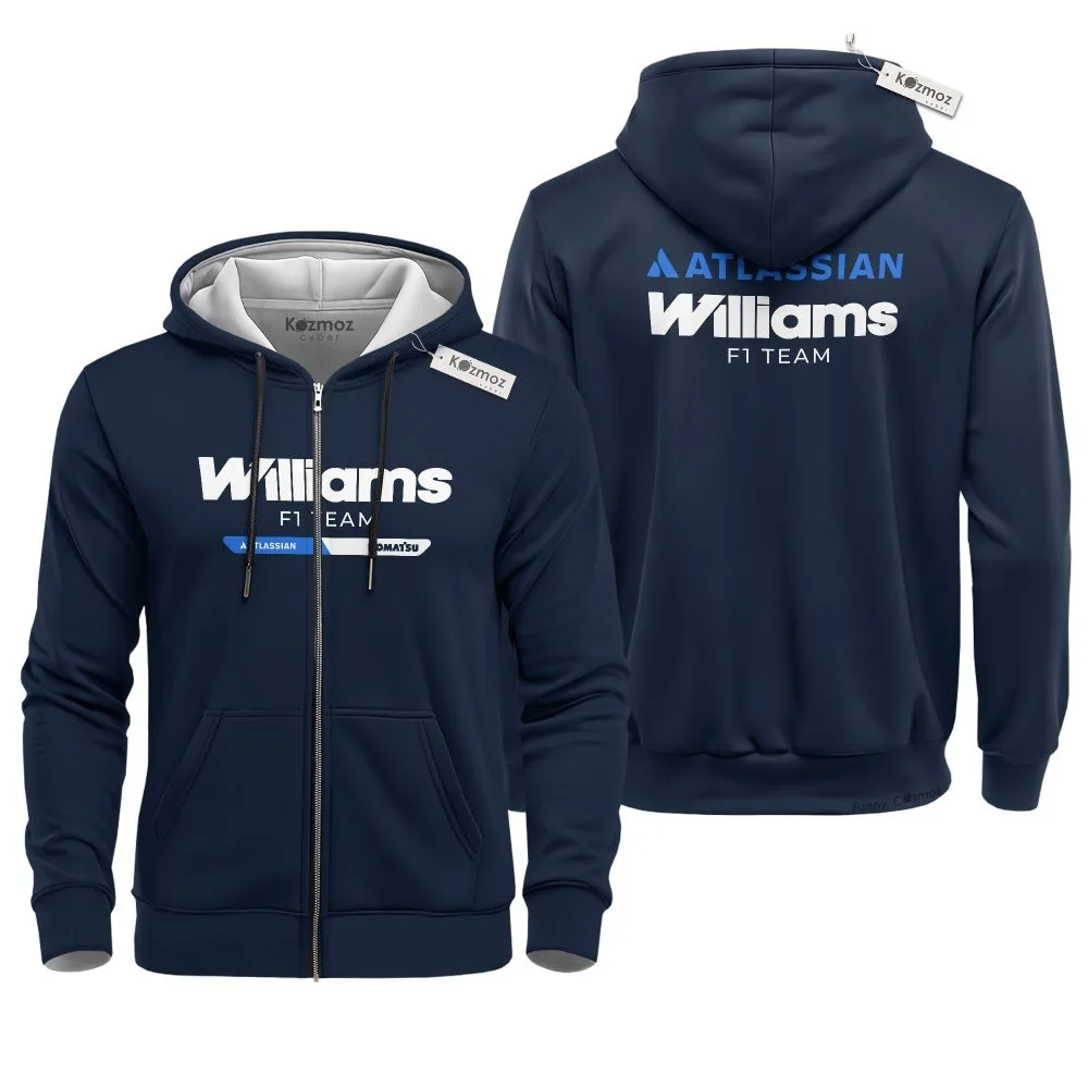 Williams 2026 F1 Team Edition White Costume Racing Suit - Image 4